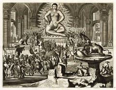 Plate 31: 'Temple de Dayboth a Meaco en Japon - Tempel van Dajboth.