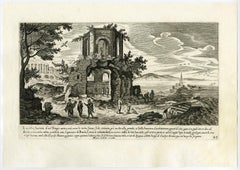 Ohne Titel – Ansicht eines verlassenen Tempels in der Nähe eines Hafens.