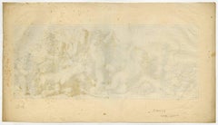 Untitled - Ornamental frieze with putti with hunting attributes.