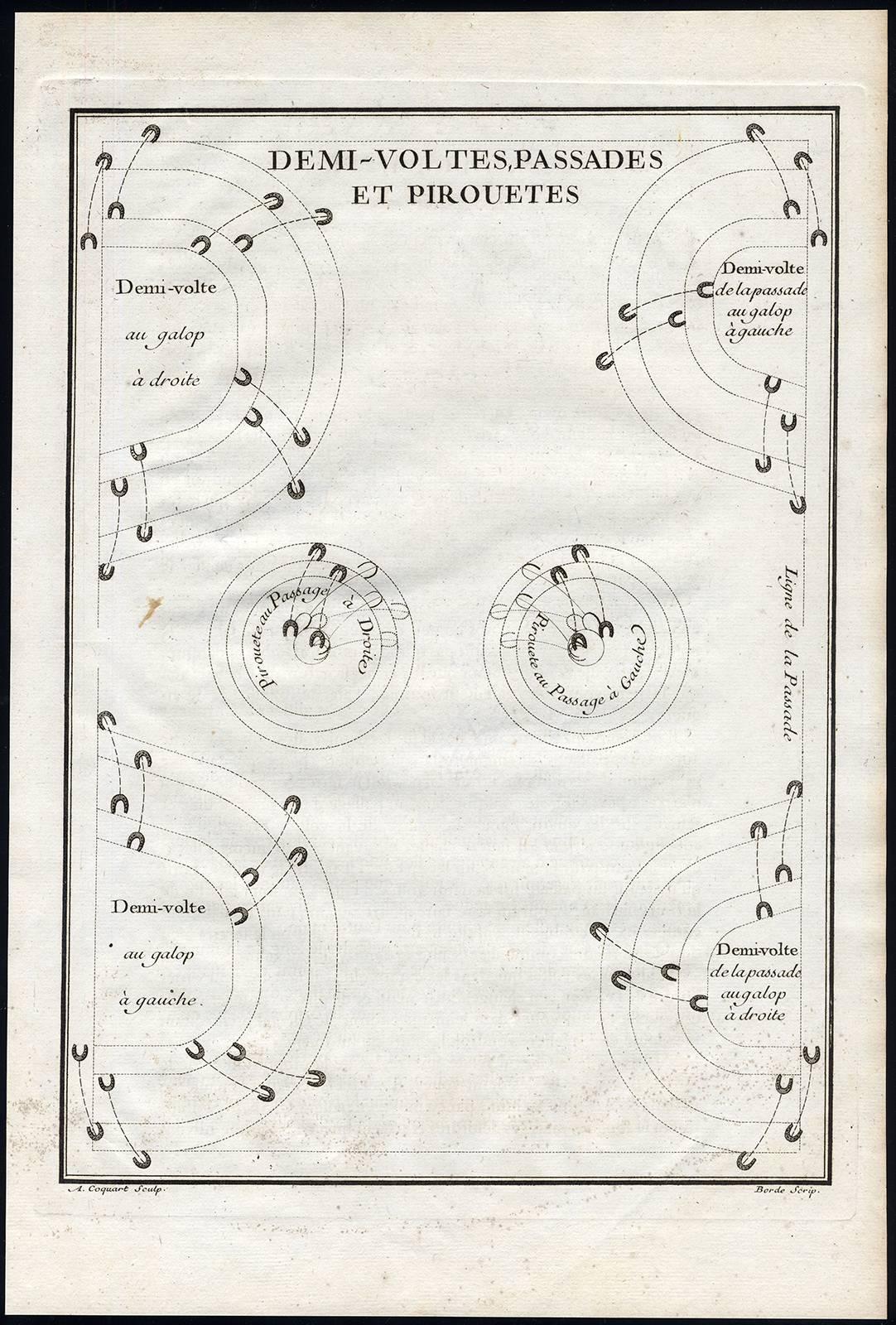  Plan d' une Academie Reguliere [...]. - Print by Antoine Coquart