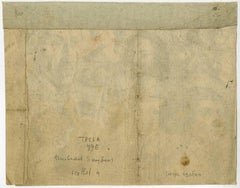 Untitled - A sheet with drawing studies.