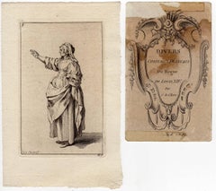 Divers costumes Francais du Regne de Louis XIV. Par s. le Clerc.