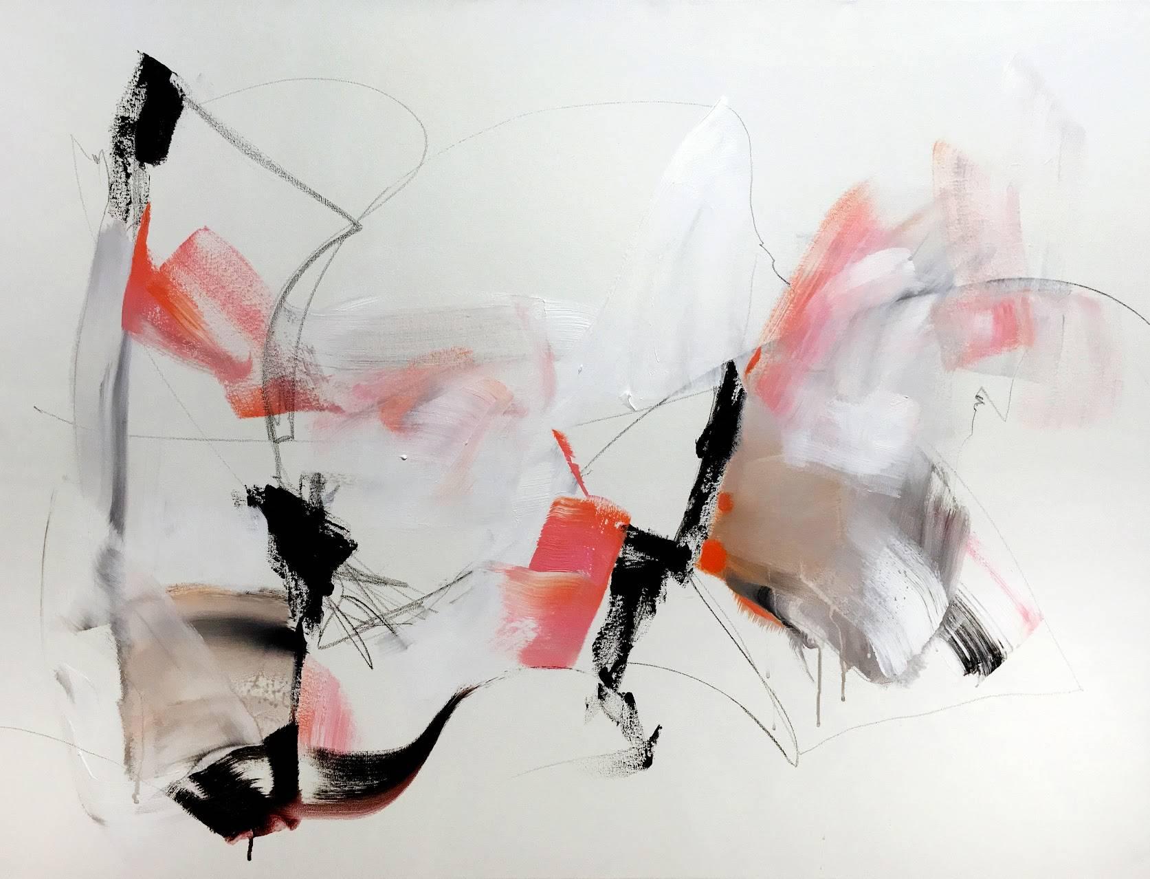 Vicky Barranguet Abstract Painting - Subtle 