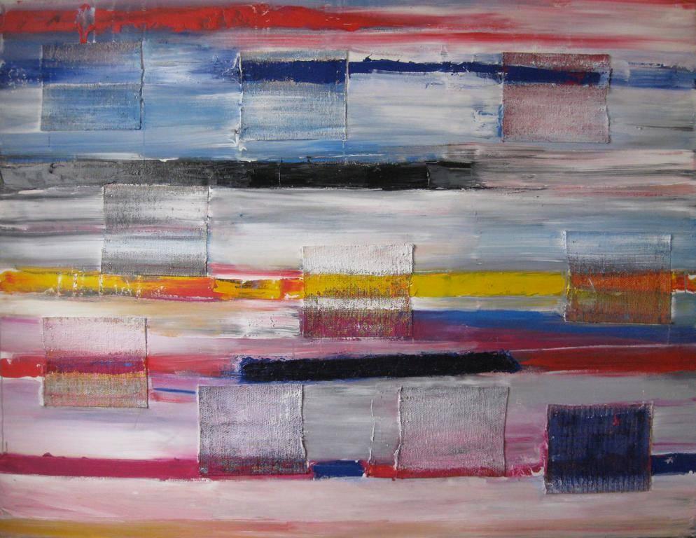 Martin Reyna  Abstract Painting - Señalización