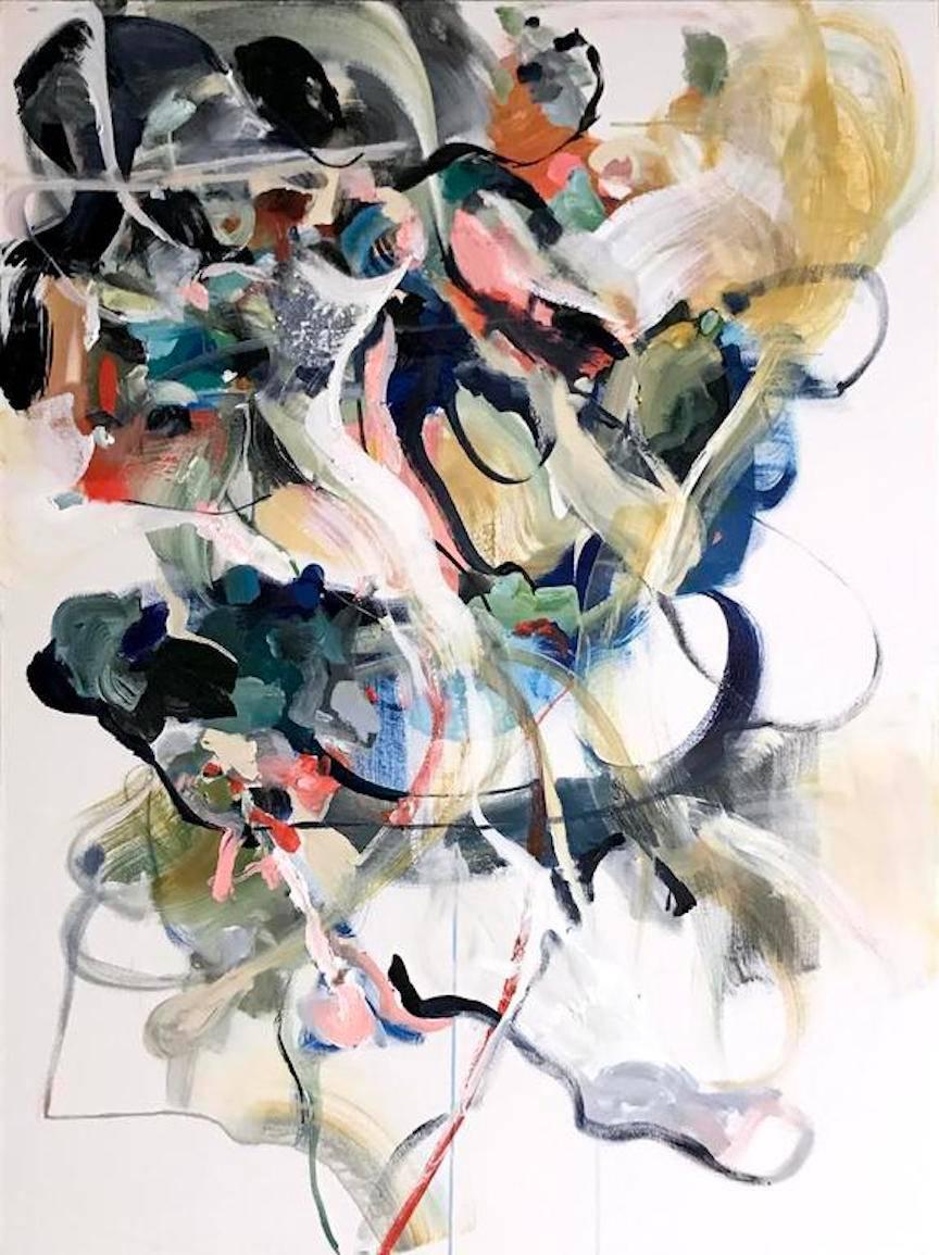 Vicky Barranguet Abstract Painting - Samples of Nature I