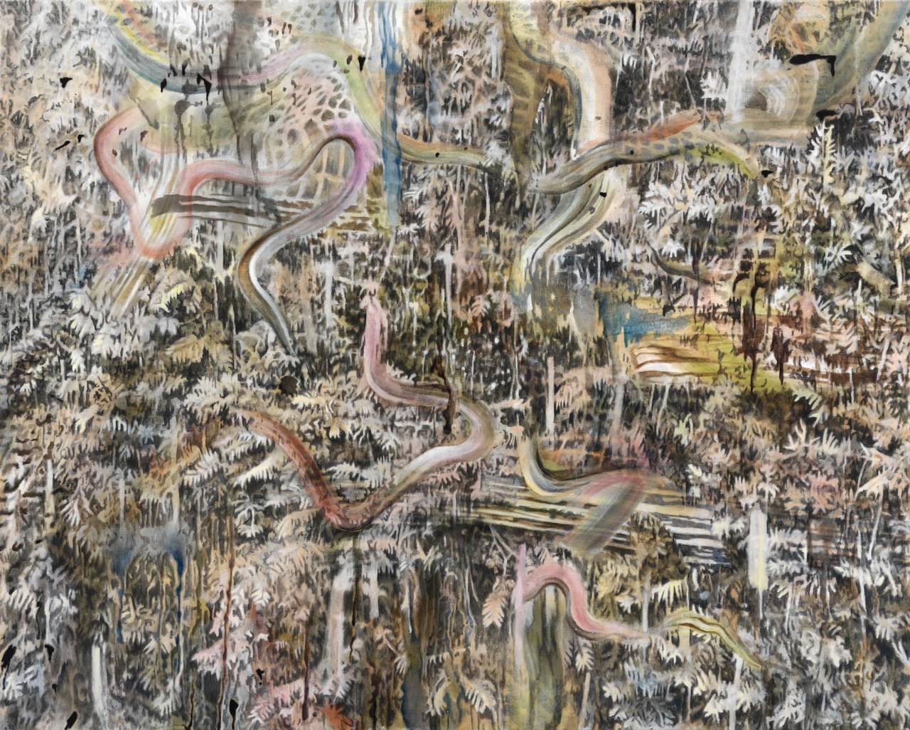 Jutta Haeckel Abstract Painting - Additive