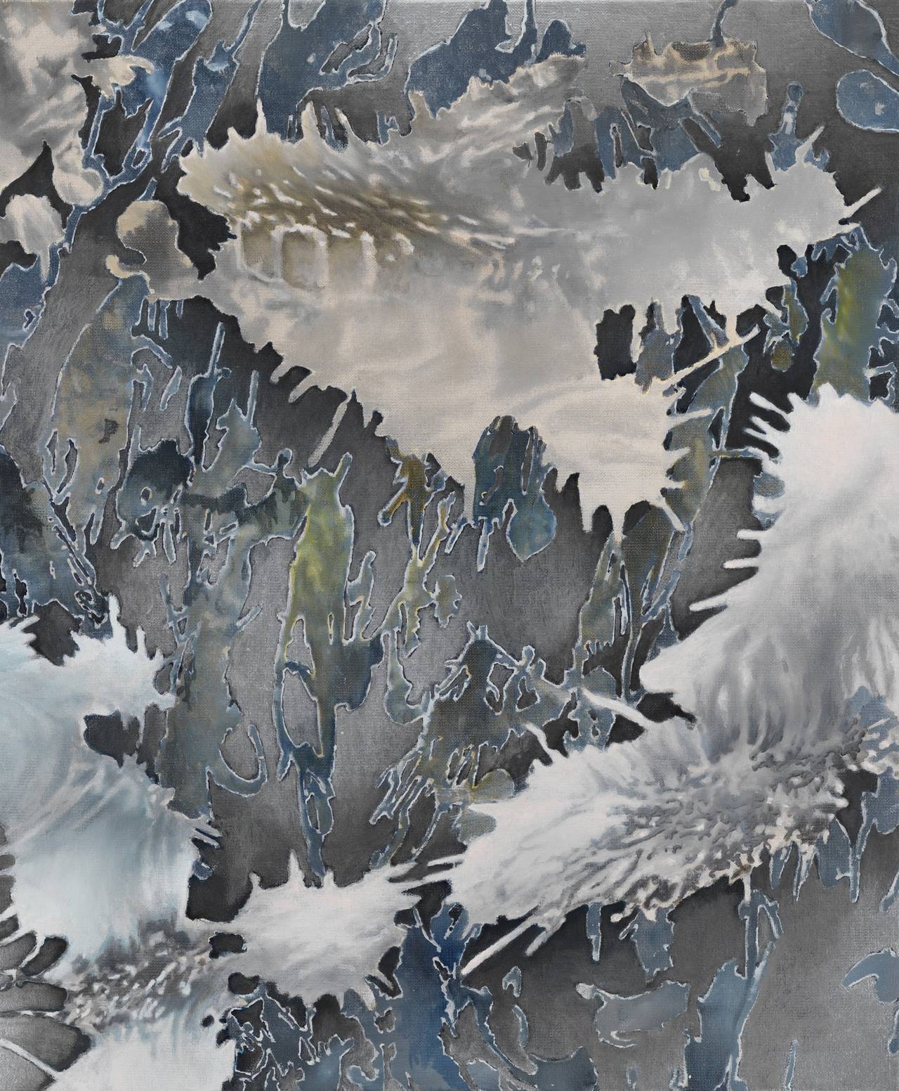 Jutta Haeckel Abstract Painting - Evolution