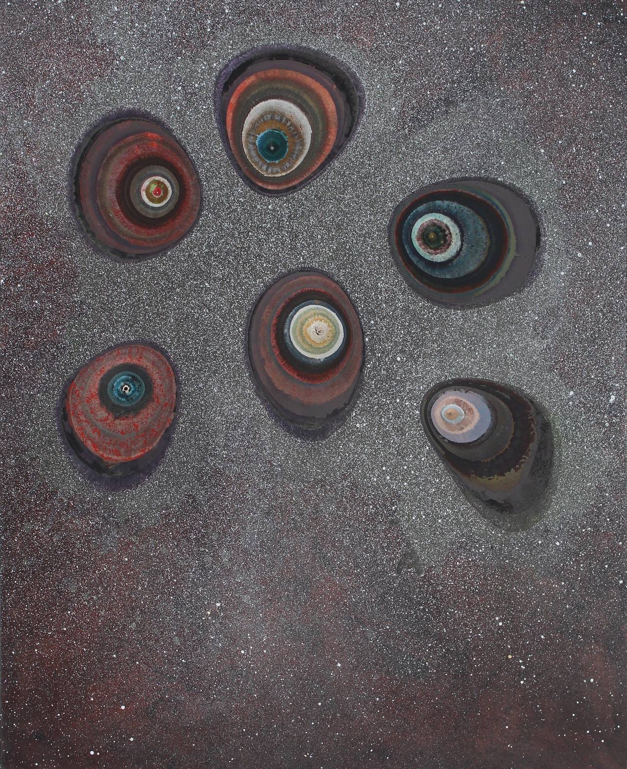 Emil Lukas Abstract Painting - "Between Stars" #1442