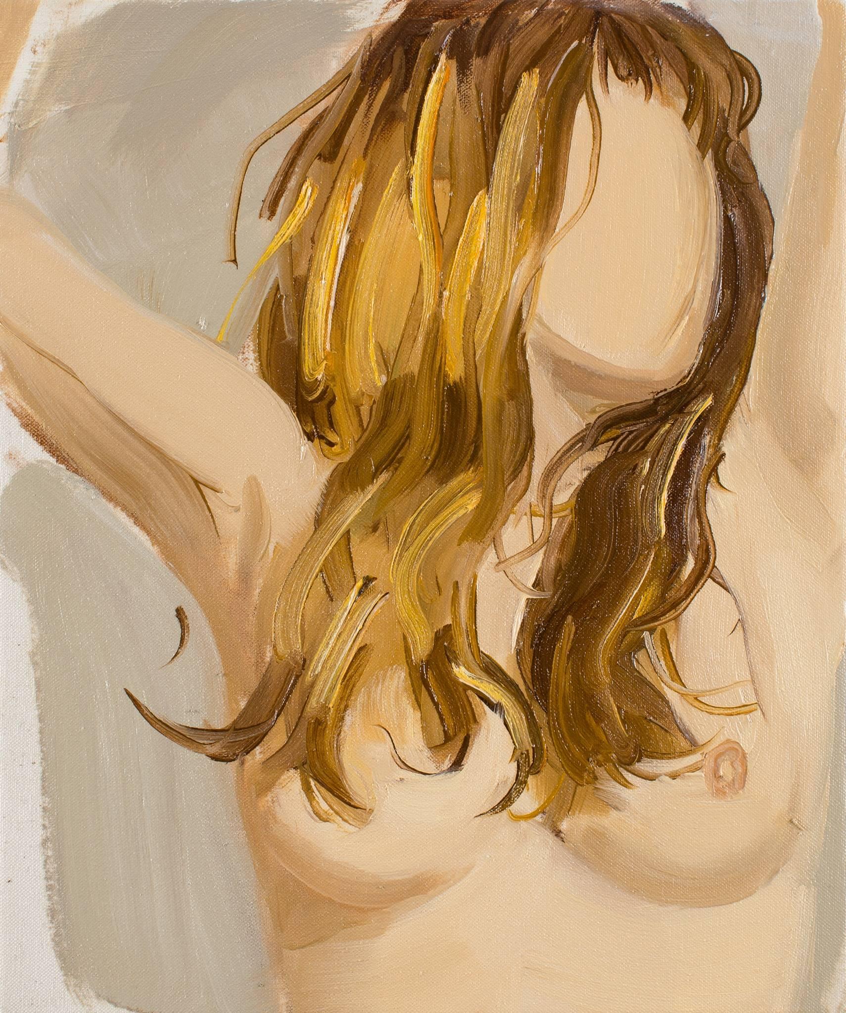 Gideon Rubin Figurative Painting - Topless