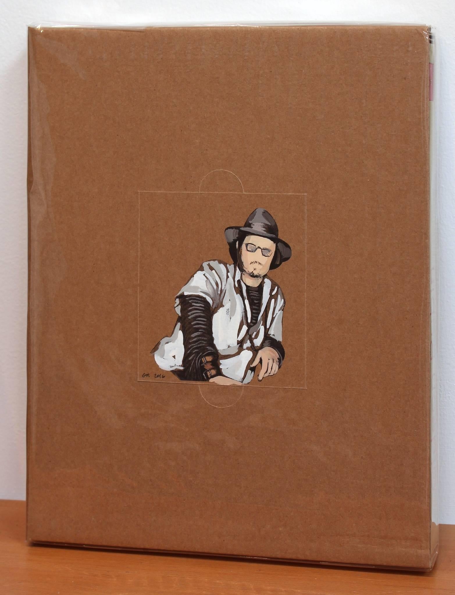 Special edition monograph - painted by artist  "Coinciding with a touring exhibition of paintings and works on paper, this book is the first monograph on the acclaimed young Israeli painter Gideon Rubin...  ...This exquisite book features