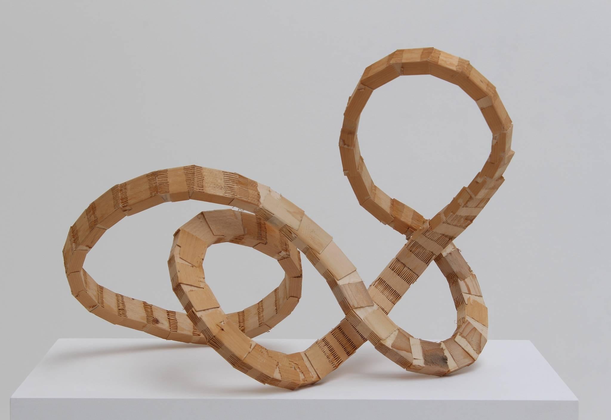 Tim Hawkinson Figurative Sculpture - Rubber Band Sculpture