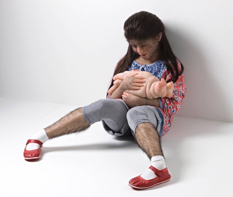 Patricia Piccinini Figurative Sculpture - The Comforter