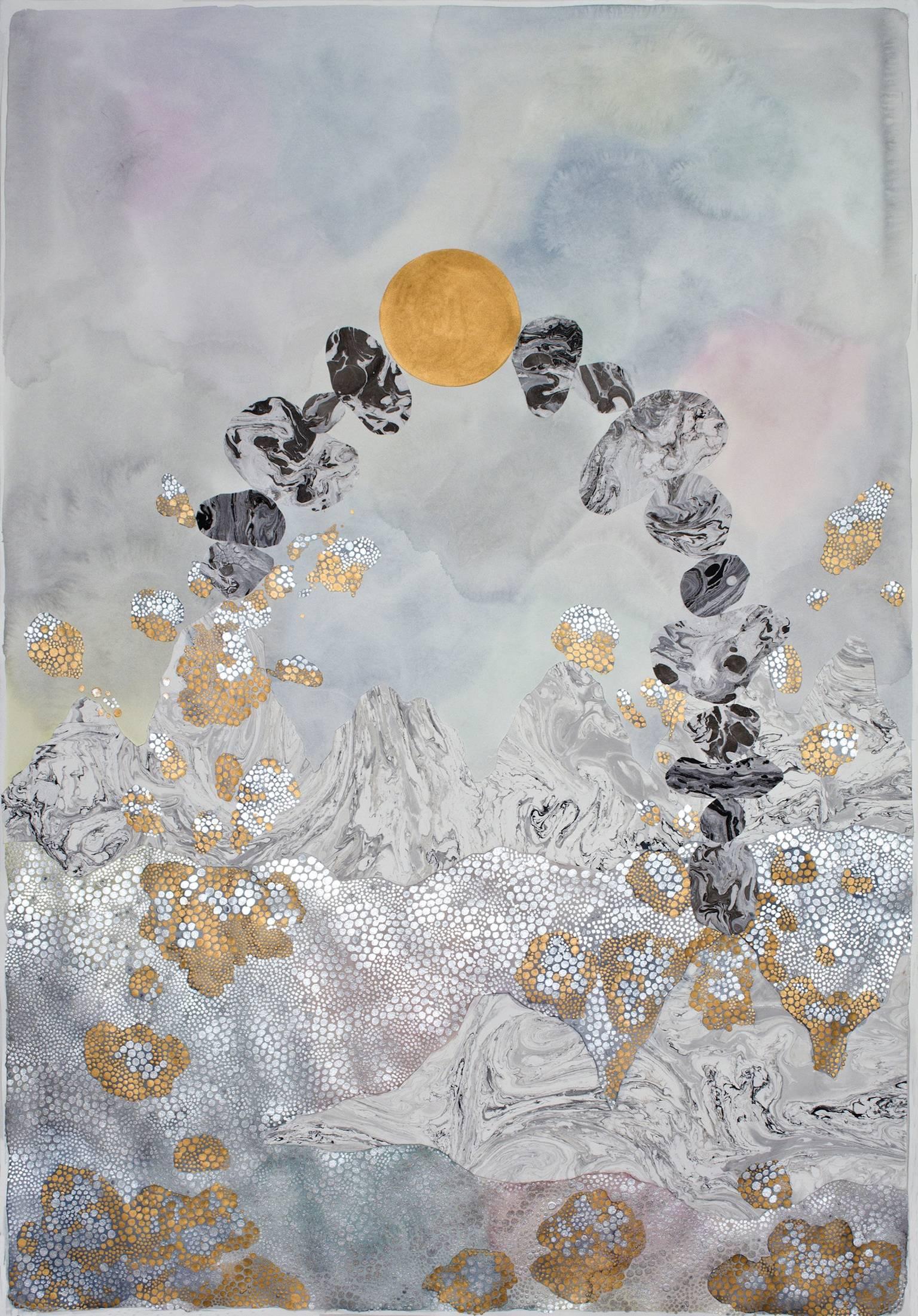 Crystal Liu Landscape Art - a balancing act, 'holding it together'
