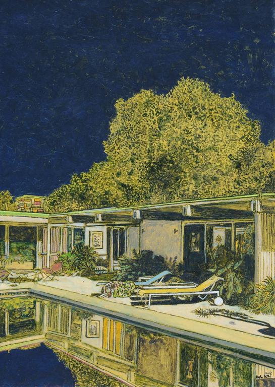 Stefan Kurten Figurative Painting - Evening Star