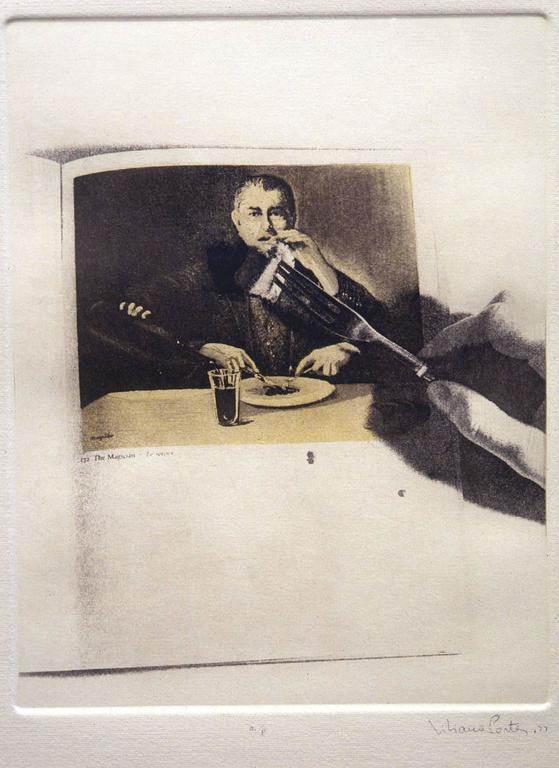 Liliana Porter Figurative Print - The Magician
