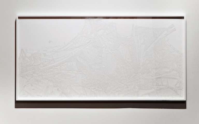 Marco Maggi Abstract Drawing - Plexi Line