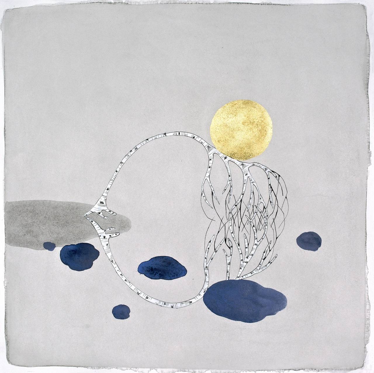 The Moon, "merge" - Art by Crystal Liu