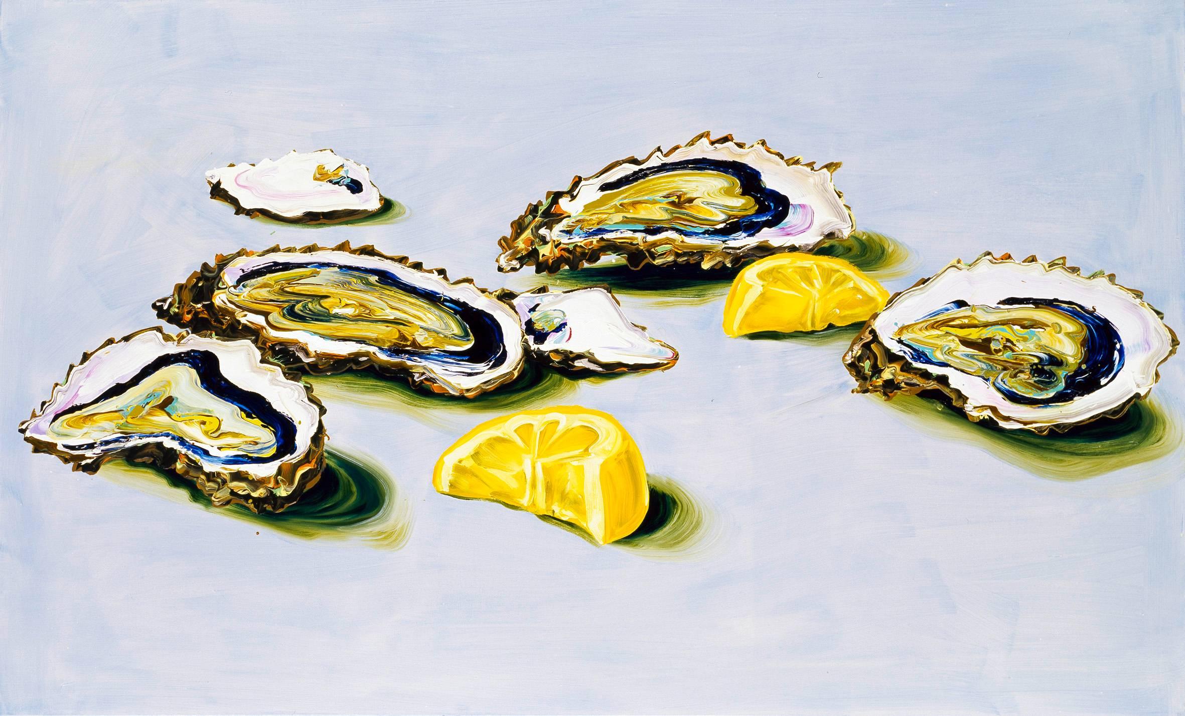 Cornelius Volker Figurative Painting - Oysters