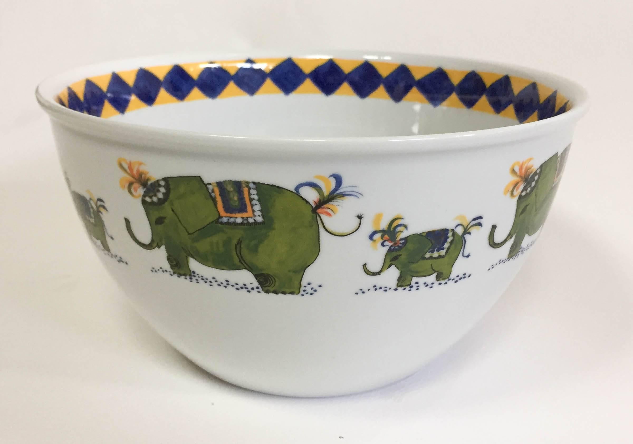 Elephant Mixing Bowl - Art by Julie Keyes