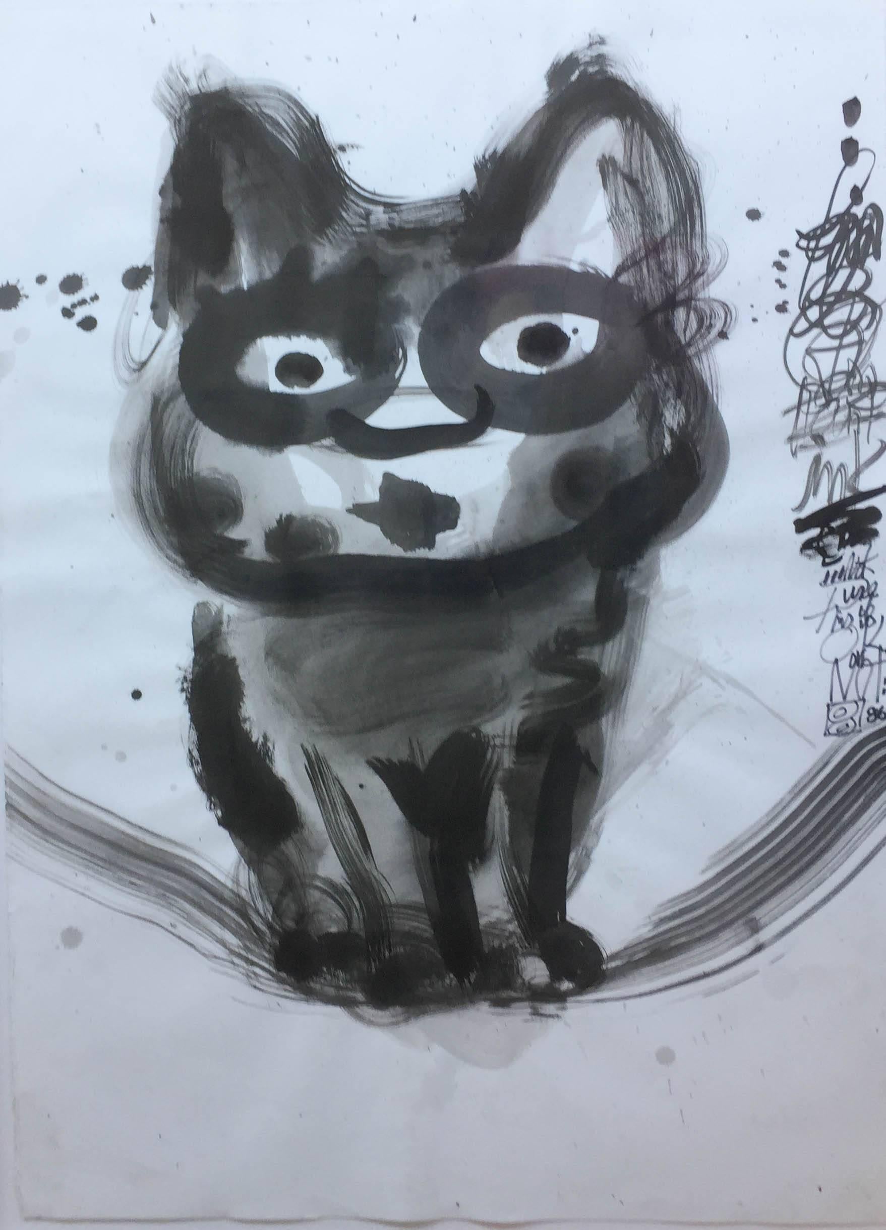Tammi Smith Figurative Painting - CAT
