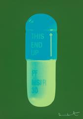 The Cure - Forest Green/Turquoise/Acid Green