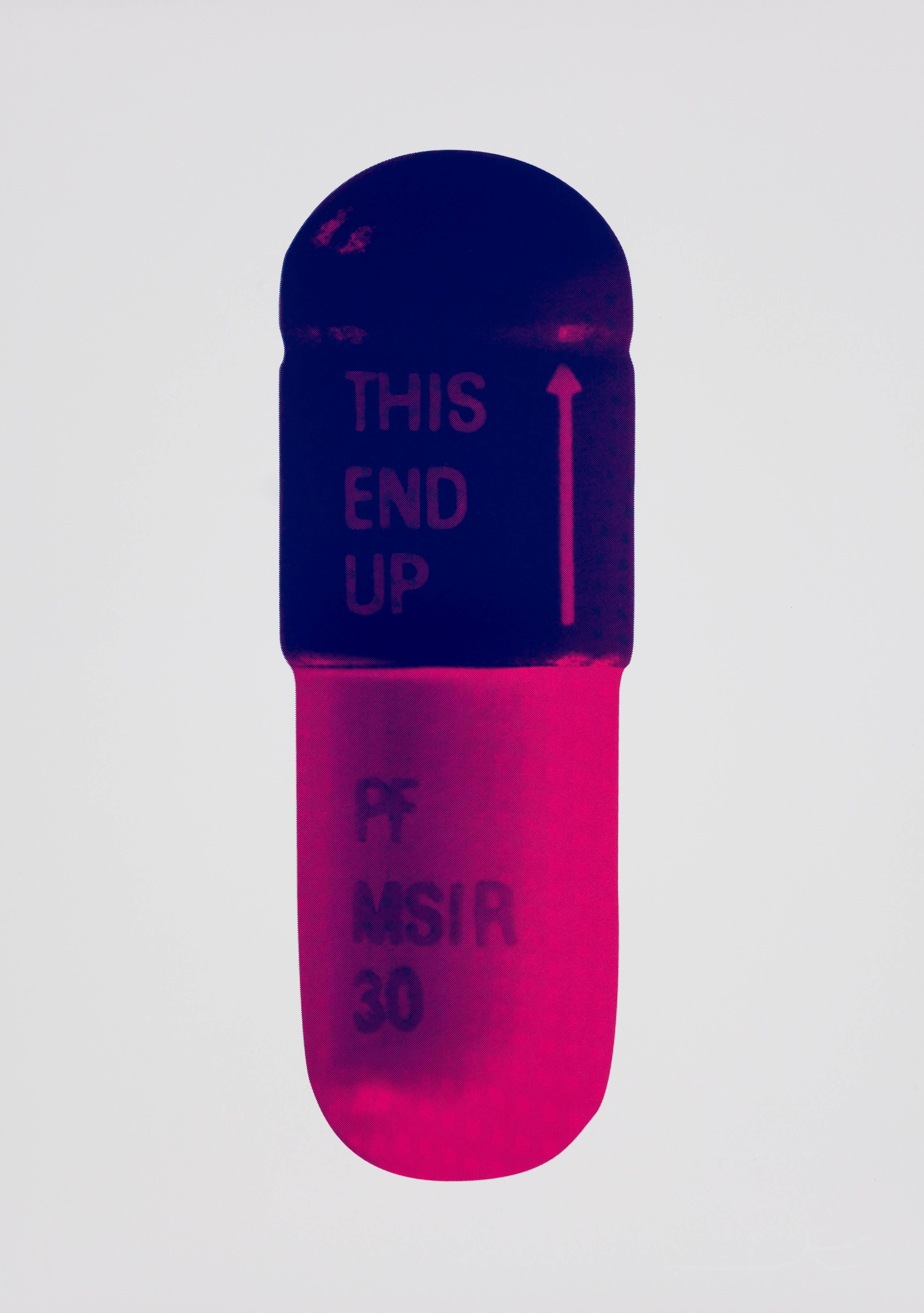 The Cure - Ice Pink/Mauve/Raspberry - Print by Damien Hirst