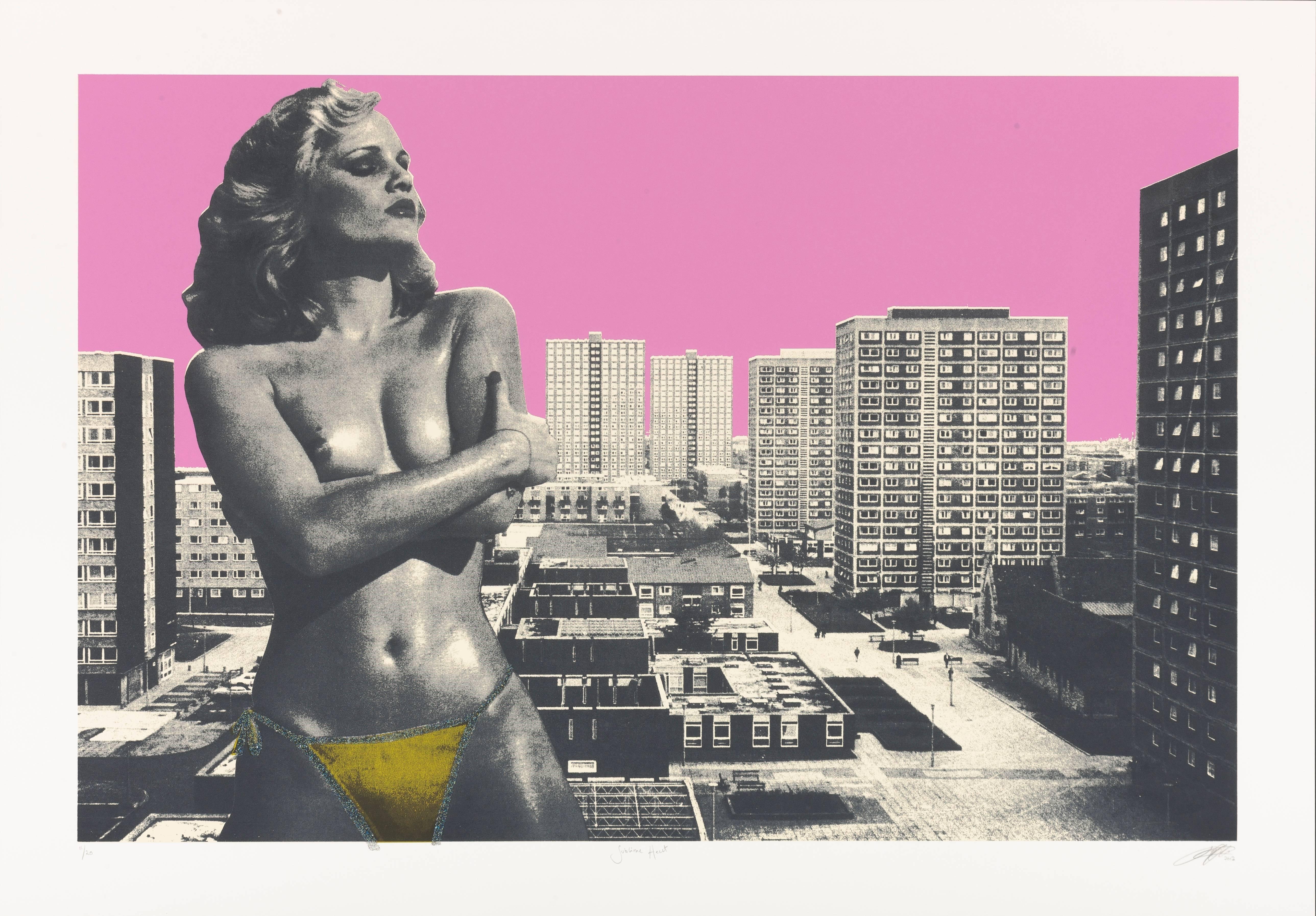 Sarah Hardacre Nude Print - Sublime Heat