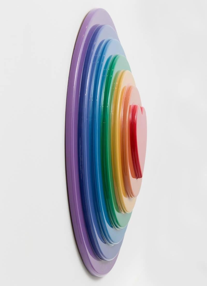 Rainbow Target - Print by Peter Blake