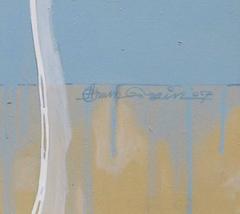 Freedom, Independent, Figurative, Acrylic in Blue, Black by Contemporary Artist
