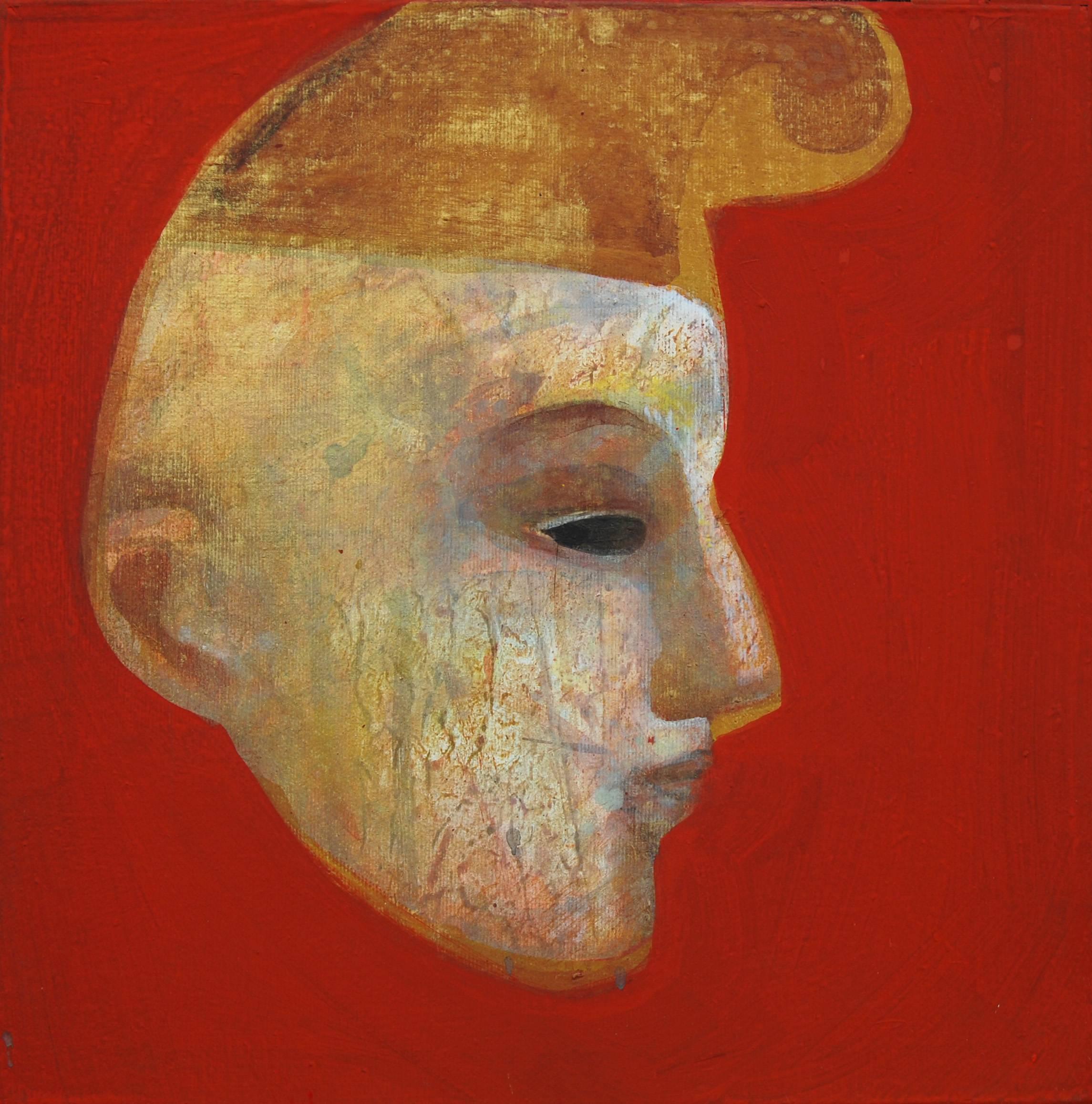 Tapas Ghosal Figurative Painting - Untiled, Acrylic on Canvas by Contemporary Artist "In Stock"