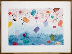 Boston Tea Party III (ink and watercolor)