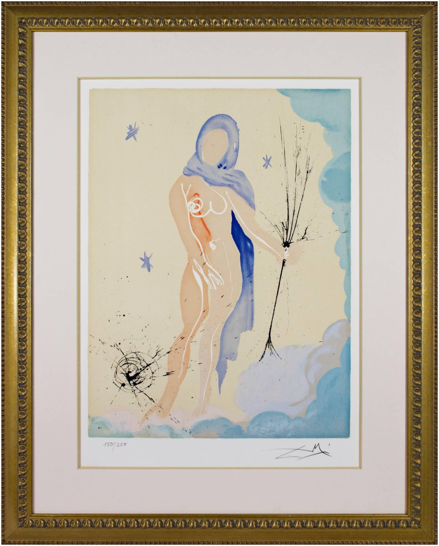 Virgo from Signs of the Zodiac Series - Print by Salvador Dalí