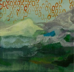 "Be a Mountain, " an Acrylic on Canvas by Ananda Kesler