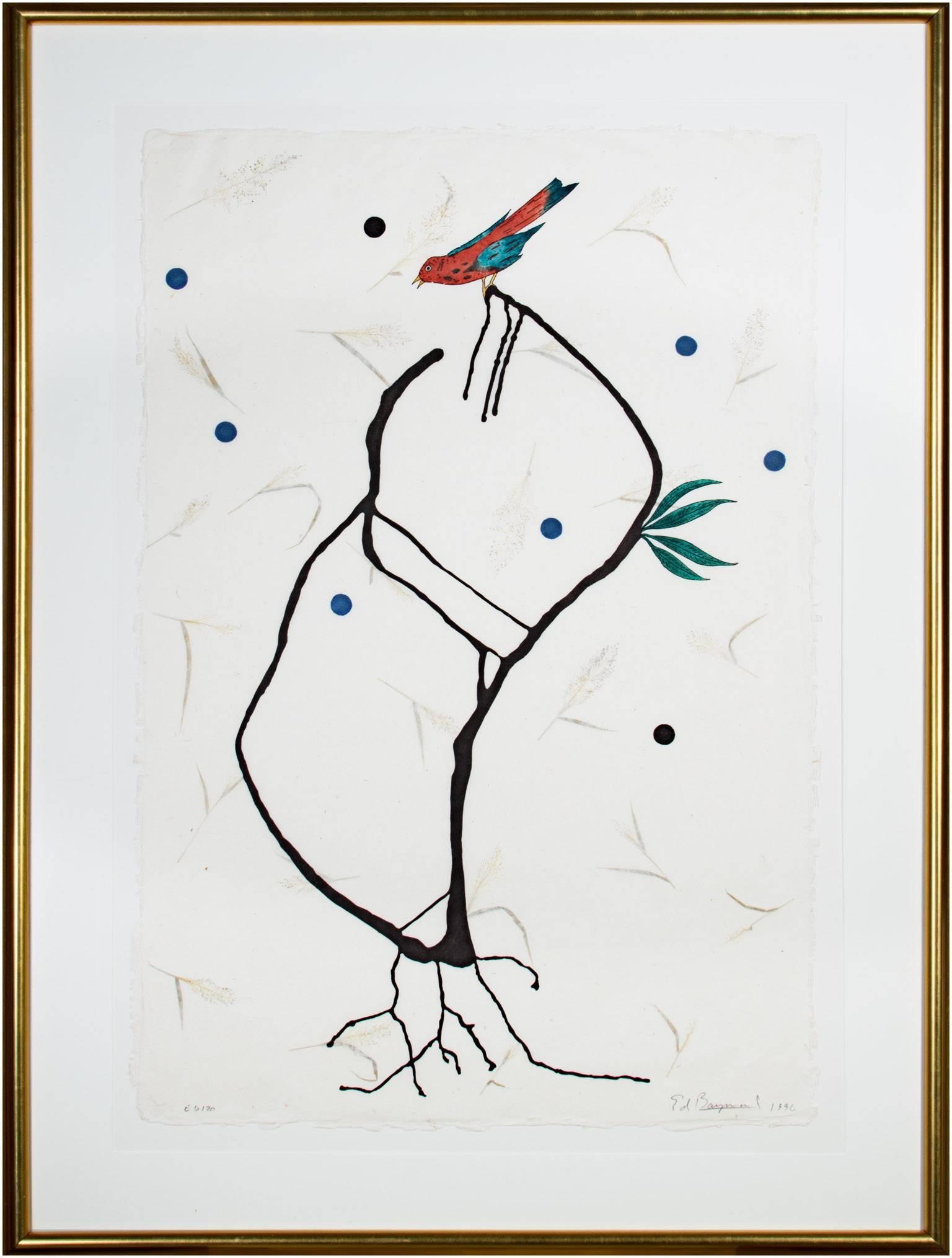 Ed Baynard's linocut 