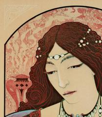 "Invocation (L'Estampe Moderne I), " Original Color Lithograph by Marcel Lenoir