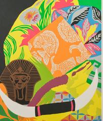 Hunt Slonem Abstract Prints