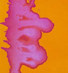 Abstracto Campo de Color Artista Femenina Brillante Firmado Abstracción Post-pictórica 1960