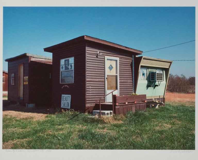 Thomas Ferderbar "Beauty Salon, Quapaw, OK," Photograph signed by