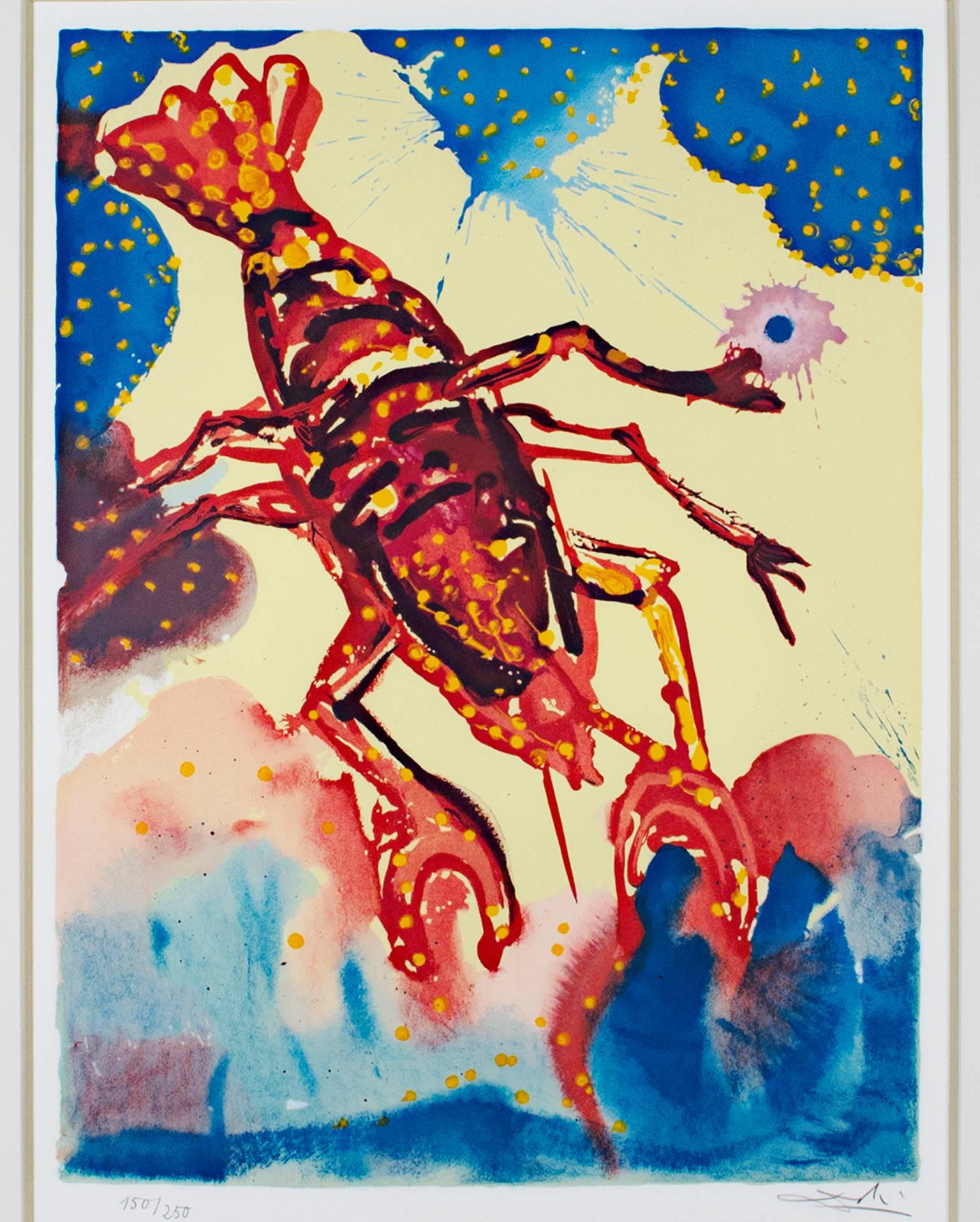 Salvador Dalí Animal Print - Signs of the Zodiac Series: Cancer