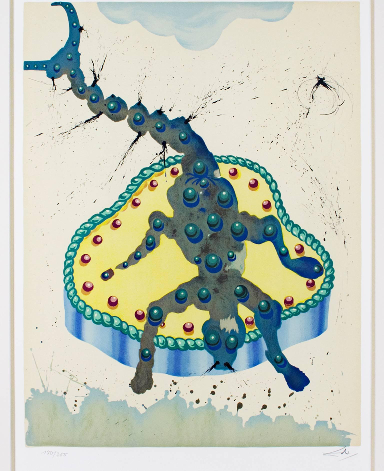 Salvador Dalí Animal Print - Signs of the Zodiac Series: Scorpio