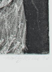 ""You Feel Like Home", eine von Molly McKee signierte Radierung und Aquatinta