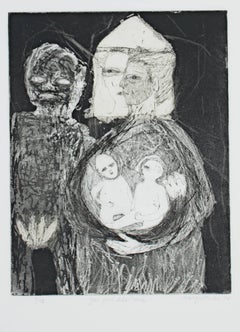 "You Feel Like Home," an Etching & Aquatint signed by Molly McKee