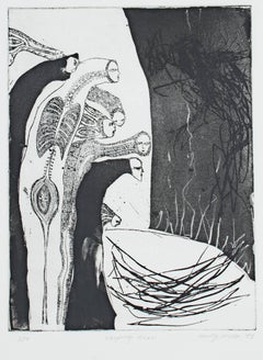 "Weeping Tree, " an Etching & Aquatint signed by Molly McKee