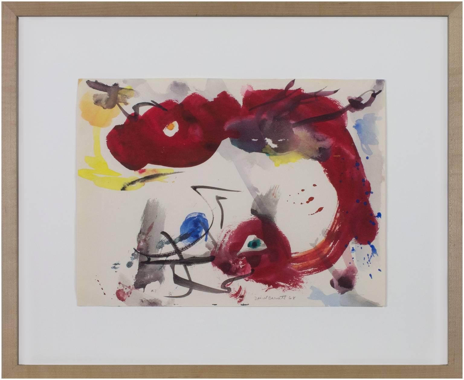 « Electric Dragon », une aquarelle signée par David Barnett en vente 3