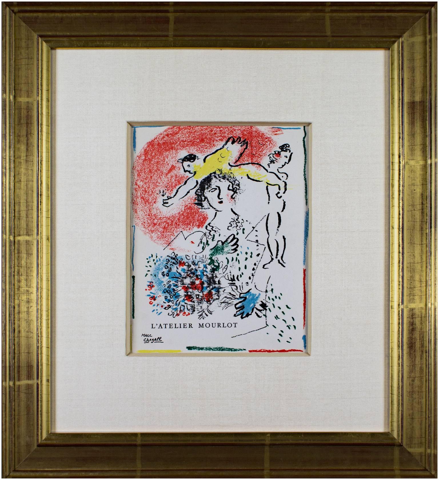 L'Atelier Mourlot Cover - Print by Marc Chagall