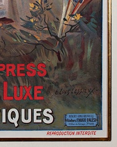 Original-Farblithographie „San Salvador: Station d'Hiver des Arthritiques“