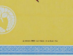 "Les Petits Japonais, " Original Color Lithograph by Jules Chéret