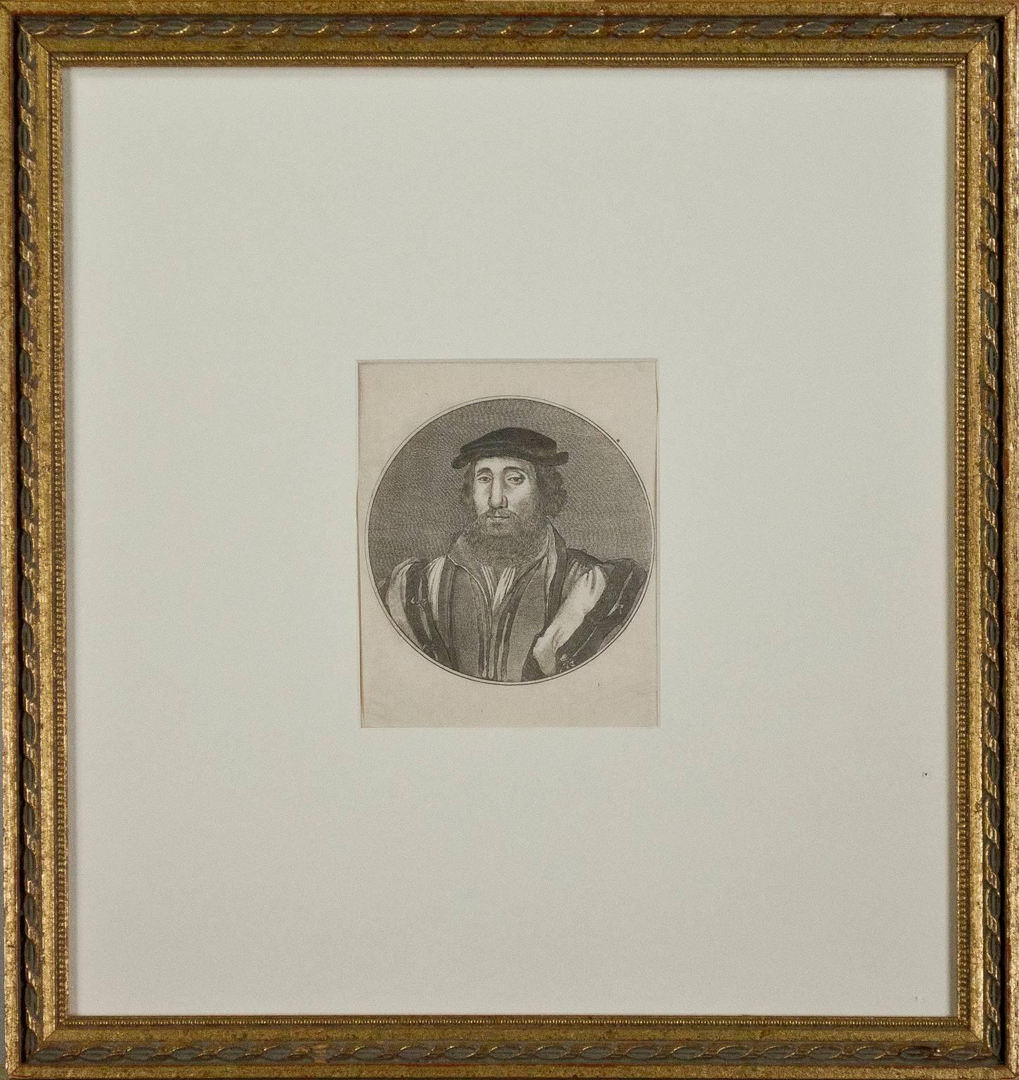 engraving portrait