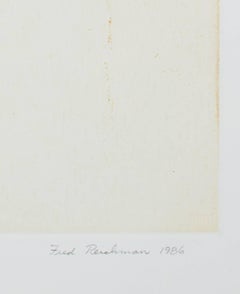"The Roses are Coming, " Intaglio Artist Proof VIII by Fred Reichman