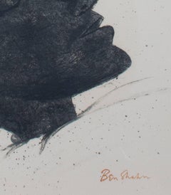 "Beside the Dying, " an Original Lithograph signed by Ben Shahn